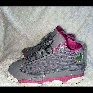 Air Jordan 12 — PINK & GREY size 5.5 kids